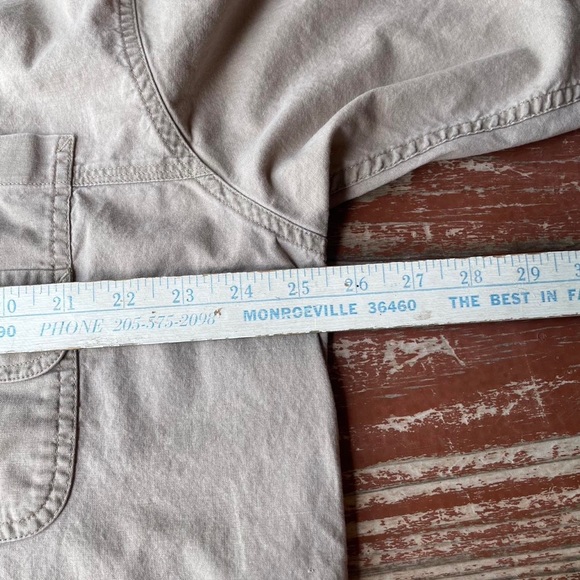 Redhead Clothing Men's Cream and Tan Shirt - Picture 6 of 7